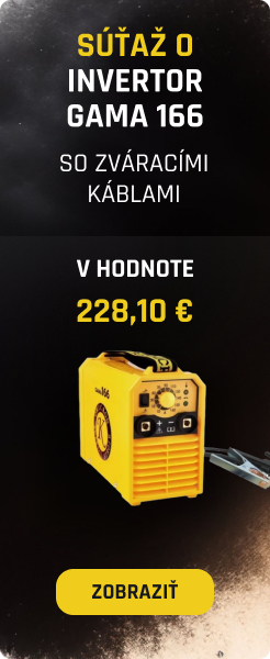 Súťaž o invertor AMA 166 so zváracími káblami v hodnote 228,10 € gallery main image